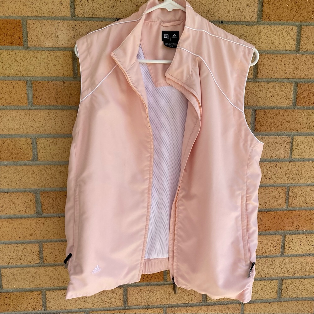 Adidas | pink activewear vest | Size L